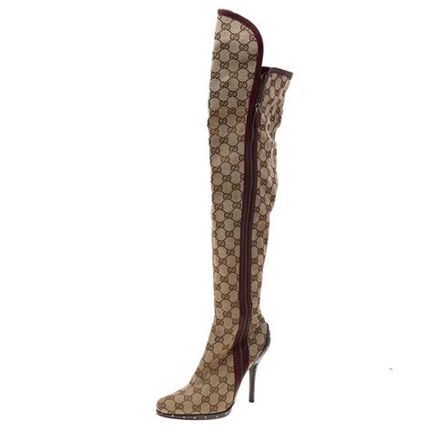 gucci thigh high boots sale